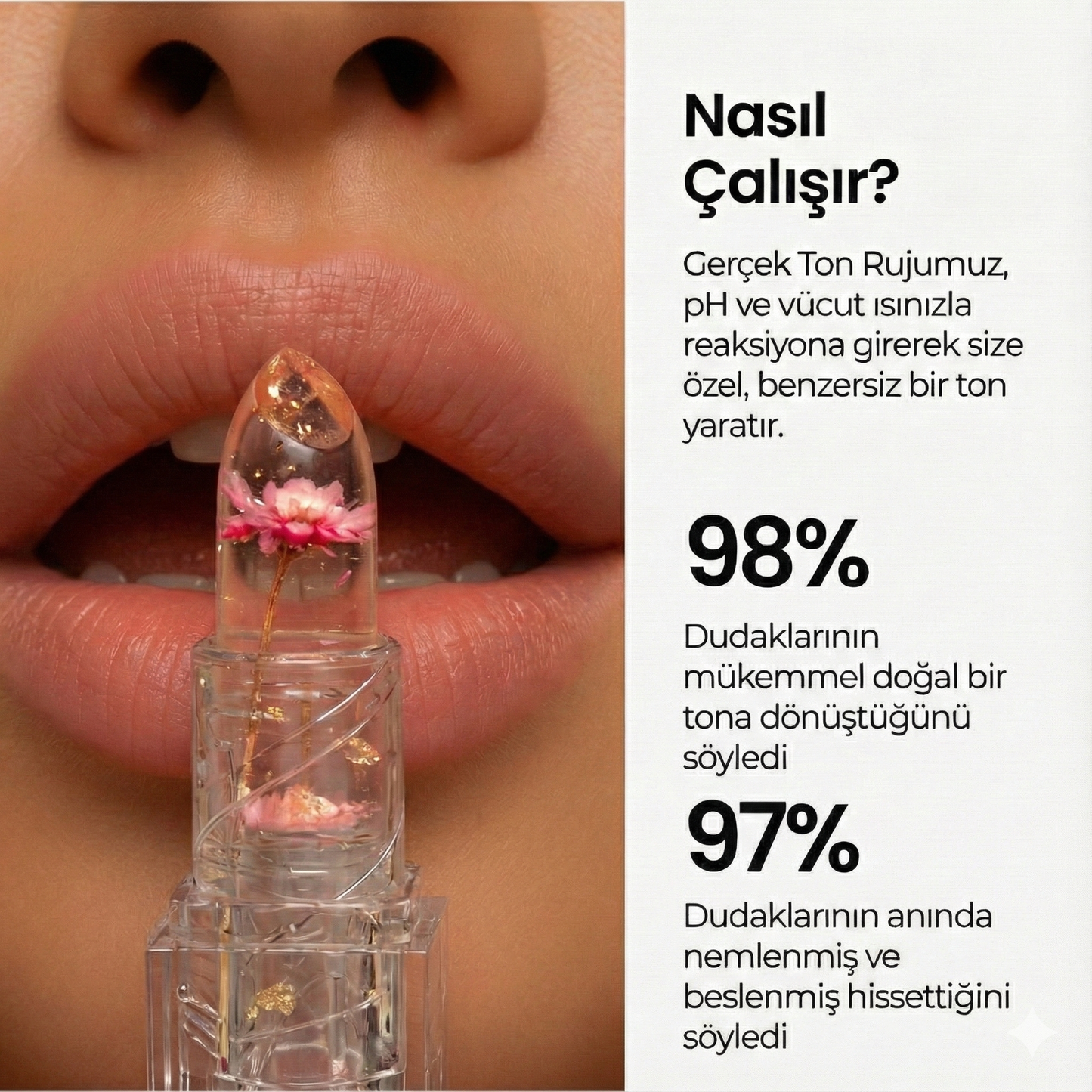 Luniva Kişiye Özel Renk Değiştiren Ruj